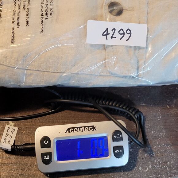 Old Navy 100% Linen Trouser Pants Womens L Beige 4 Pockets Straight Leg 36x32.5 - Picture 10 of 10